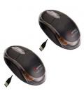 Quantum QHM 222 USB Mouse Black - (Set of 2)