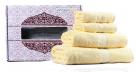 Trident Home Essentials Lemon Chiffon 4 Pcs Family Towel Gift Set
