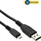 DigiFlip DC005 Universal Micro USB USB Cable(Black)
