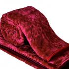Cloth Fusion Single Bed Maroon Mink Blanket Of Standard Size 160 CM X 200 CM Complimented By A Stylish Bag Cover (Standard_Maroon)