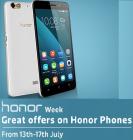 Great offers on Honor Phones in Honor Week till 17th July