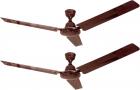 Four Star FABIA Brown 1200mm - Pack Of 2 3 Blade Ceiling Fan