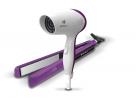 Havells HC4025 Limited Edition Styling Pack Combo (1200 Watts Dryer + Straightener) -Purple