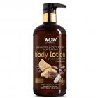 WOW Shea Butter and Cocoa Butter Moisturizing Body Lotion, Deep Hydration, 400ml