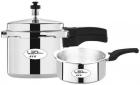 Leo Natura Eco 2 L, 3 L Pressure Cooker  (Aluminium)
