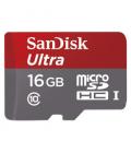 SanDisk 16GB Class10 (Upto 48Mbps Speed)Ultra Micro SDHC Card