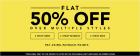 ALL LIFESTYLE PRODUCTS@ Flat 50% off