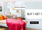 Home Furnishing Buy 1 Get 1 Free