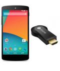 LG Google Nexus 5 16 GB + Google Chromecast