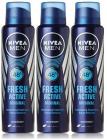 Nivea Fresh Active Deodorant, 150ml (Buy 2 Get 1 Free)