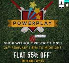 FLAT 55% off  SALE on 15000 styles