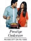 Prestige Rs.500 off on Rs.1000