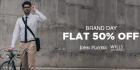 Flat 50% Off + Extra 10% Cashback On John Players & Wills Brands