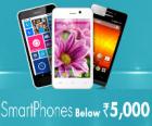 SmartPhones Below Rs. 5000