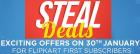 Steal Deals for Flipkart First