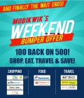 Get Flat Rs. 100 cashback on paying with MobiKwik wallet on a minimum purchase of ₹500