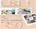 Get your FREE Square Book along with ₹50 Cashback by using your Paytm wallet during checkout