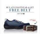 Buy Any Footwear + Belt Free @ Rs.499