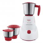 Maharaja Whiteline MG Livo MX-151 500-Watt Mixer Grinder with 3 Jars (Red)