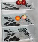 Home Creations PVC Classic Refrigerator & Drawer Mat, Designs & Color May Vary, Set of 12 (Free 12 Coasters)