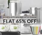Flat 65% off on Home & kitchen imported products