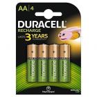 Duracell Plus 5000174 AA Rechargeable Batteries 1300 mAh (Pack of 4, Green)
