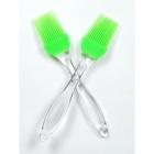 Silicon Oil Brush Set Of 2,Multicolor