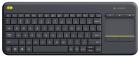 Logitech K400 Plus Wireless Keyboard (Black)