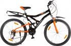 Hero SuperStar Dwrim Glsy 26 T 18 Speed Road Cycle  (Black, Orange)