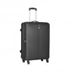 Safari Thorium Sharp Antiscratch 55 Cms Polycarbonate Black Cabin 4 wheels Hard Suitcase