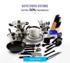 Kitchen Store Extra 50% Cashback