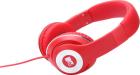 MTV FASHIONTRONIX by SoundLogic Thump Over the Ear Headset(Red)