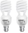 Eveready 23 W CFL Combo Pack Bulb(White, Pack of 2)