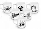 Happily Unmarried Special Wali Chai Mugs Set Of 6 ( 2 sets)