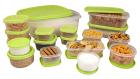 Princeware SF Package Container Set, 18-Pieces, Green