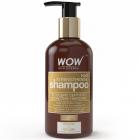 WOW Hair Strengthening Shampoo, 300mL - No Sulphate - No Parabens - Infused Organic Rosemary & Tea Tree Oil