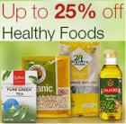 Up to 25% off on Healthy Foods