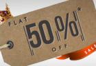 Flat 50% Off On Largest Collection