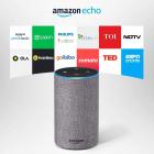 Amazon Echo - Voice control your music, Make calls, Get news, weather & more, Powered by Dolby – Grey