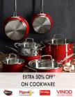Extra 50% Off On Cookware