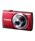 Canon Powershot A3500 16MP Digital Camera (Red)