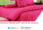 Home Furnishing Buy 2 Get Extra Rs . 200 off