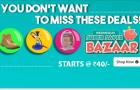 Wednesday Super Saver Bazaar is Live Now