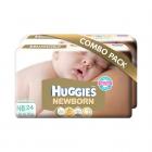 Huggies New Born Combo Pack (2 Packs, 24 Count per Pack)