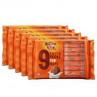 Cadbury Bournvita Biscuits Crunchy Cookies Tiffin, 250g (Pack of 5)