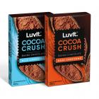 LuvIt Cocoa Crush - Dark & Milk Compound Bars | Frosting, Chocolate Making, Perfect for Baking | Pack of 2 - 500g Each