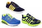 Bacca Bucci Three Pairs of Sporty Casual Combo Shoe for Men