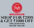 Shop For Rs.2999 and get Rs.1000 off
