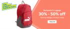 Backpacks & Luggage 30% -50% Off