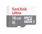 SanDisk Ultra MicroSDHC 16GB UHS-I Class 10 Memory Card (SDSQUNB-016G-GN3MN)